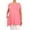 Blush, variant on MOA COLLECTION Women's Plus Size Solid Casual Loose Fit Pocket Tunic Top Mini Dress/Made in USA