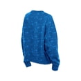 thumbnail image 4 of Women's New Era  Blue Detroit Lions Throwback Oversized Boxy Sweatshirt, 4 of 4