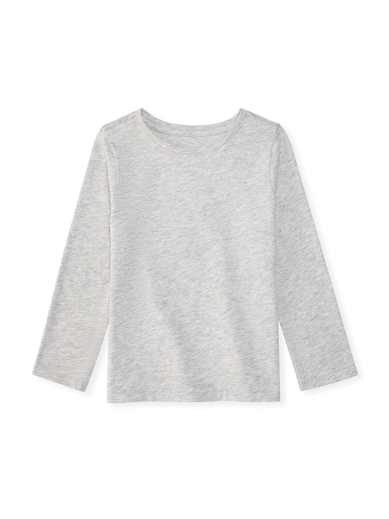 Garanimals Baby & Toddler Girl Long Sleeve Shirts, Single & 3-Pack, Sizes 0-6T