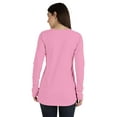 thumbnail image 4 of Inkmeso Tshirt With Buttons Jersey Tee Long Sleeve Top For Women, 4 of 8