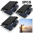 thumbnail image 4 of Caja Almacenamiento para Aparejos Cebo Y Señuelos Pesca 3 Uds. Con 26 Compartimentos, 4 of 5