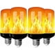 thumbnail image 1 of 4 pack E27 LED flame bulbs with 4 lighting modes indoor, 1 of 4