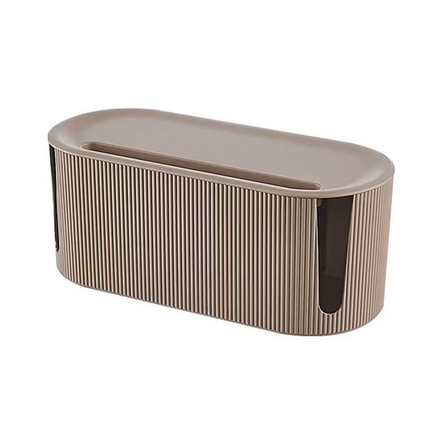Cable Management Box Storage Box Desktop Wire and Cable Organizer Box