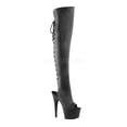 thumbnail image 2 of Women's Pleaser Adore 3019 Open-Toe Thigh-High Boot, 2 of 5