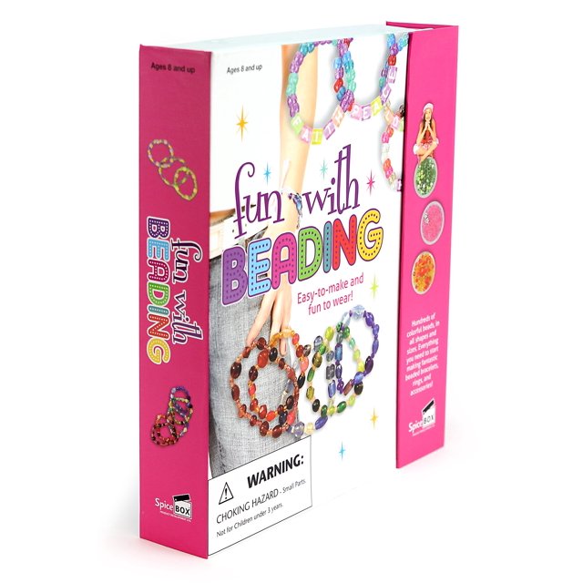 Juguete para hacer abalorios SpiceBox con cuentas de colores