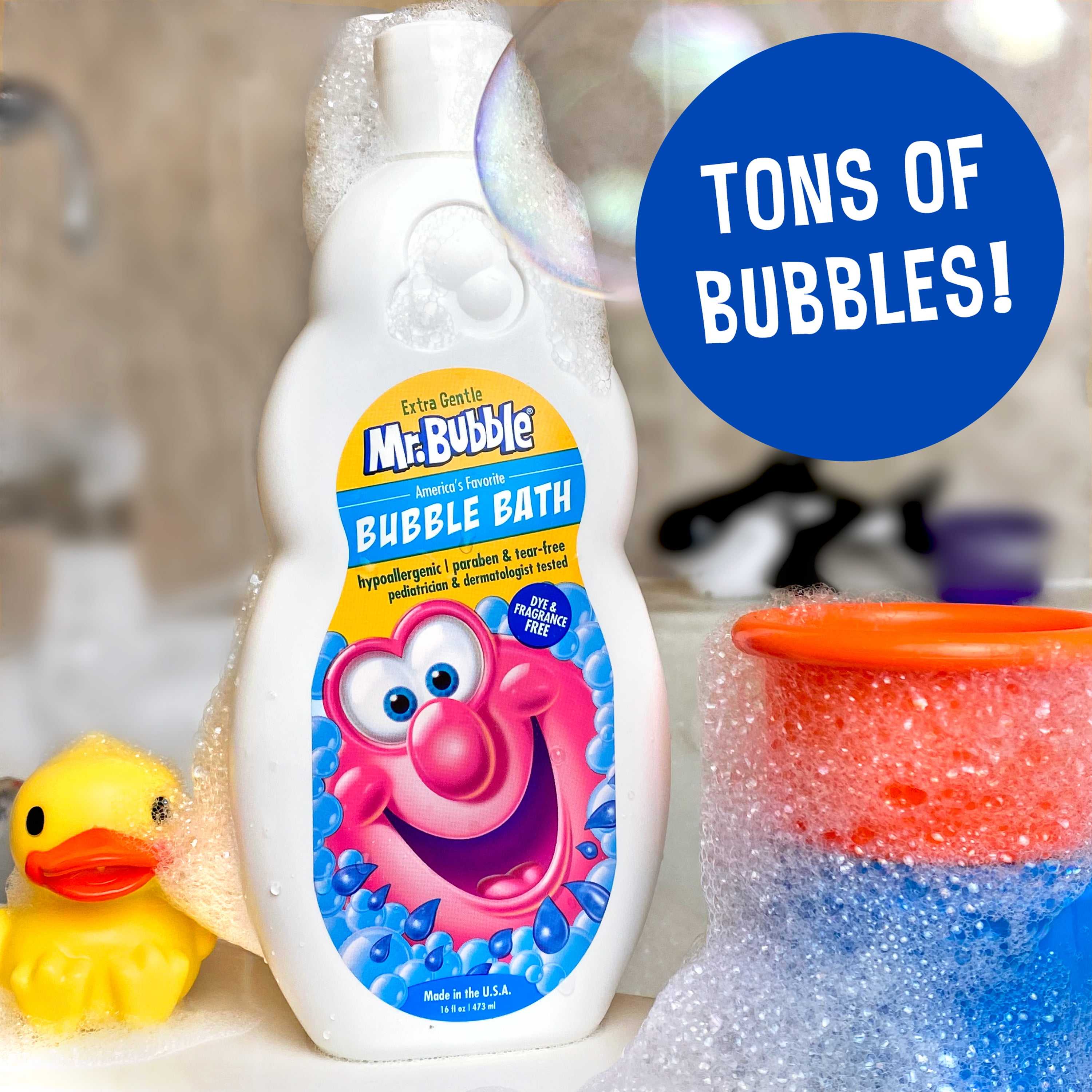 Mr. Bubble Kids Bath Time Fun Bundles(Bath Time Fun Pack & Shapeable Scented Bath Foam Bundle),2 Items