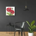 thumbnail image 4 of Epic Art 'Crimson Anemones I' by Grace Popp, Acrylic Glass Wall Art, 24"x24", 4 of 8