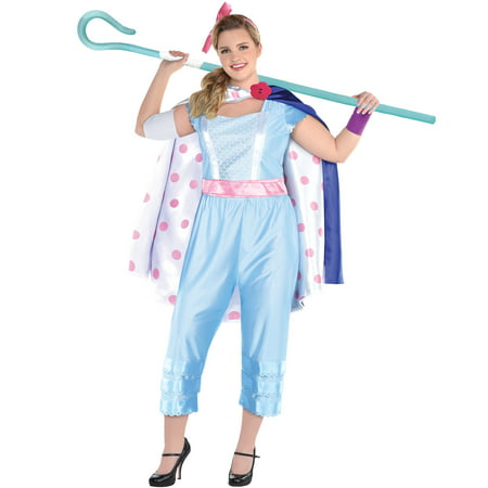 Party City Bo Peep Halloween Costume for Women, Toy Story 4, Plus Size, with Accessories