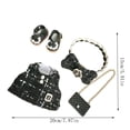 thumbnail image 2 of POP MART Labubu Doll Clothes Set (No Toys) Clothes for 17cm Labubu Plush Toys Labubu Toys Gifts for Kids, 2 of 8