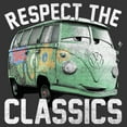 thumbnail image 2 of Men's Cars Fillmore Respect the Classics Van Graphic Tee Charcoal Heather Large Tall, 2 of 3