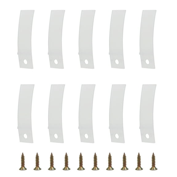 JUNTEX 10x Dresser Drawer Stops Replacement Furniture Drawer Bottom Repair Fixing Tool