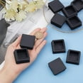 thumbnail image 5 of 10pcs 1-1/2 Inch Square Plastic Plug Tubing End Caps Black Glide Insert Furniture Finishing Pipe Plugs for Steel Pipe Cover Tables Desks Chairs Bed Sofas Tables Furniture Foot Accessories, 5 of 7