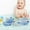 Blue, variant on Wind Up Floating Boat Bath Toy - Clockwork Ship Bathtub Water Toy, Swimming Pool Sink Float Play, Cute ABS Plastic Tub Toy for Boys Girls, Bath Time Gift