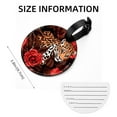 thumbnail image 5 of Leopard Li PU Leather Luggage Tags - Personalize Your Travel Gear, 5 of 6