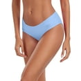 thumbnail image 6 of Ocean Blues Women's Full Coverage Bikini Bottom Mid Rise Ruched Sides Swim Bottoms, 6 of 9