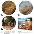 thumbnail image 3 of Designart "Serenity Along the Canadian Coast II" Beach Floater Framed Canvas Art Print, 3 of 7
