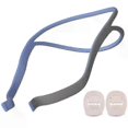 thumbnail image 1 of CPAP Elastic Headband Mask P10 Nasal Pillow Mask Includes 2 Adjustment Clips Suitable for Resmed Airfit P10 Nasal Mask Headband, 1 of 5