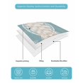 thumbnail image 5 of Quilts Twin Size Bedding Set, Coastal Sea Turtle Lightweight Quilted Comforter, Summer Coral Ocean Vintage Wood Soft Reversible Bedspread Coverlet with Pillow Covers for All Season, 68" x 86", 5 of 7