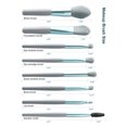 thumbnail image 2 of Makeup Brush Set for Foundation, Blush, Eye shadow, Eyelash, Lip and Brow, Portable Mini Makeup Brush Set 8 PCS (Pink), 2 of 6
