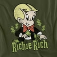 thumbnail image 2 of Richie Rich T-Shirt Rich Logo Unisex Graphic Tee For Men & Women, 2 of 7