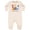 Natural Heather, variant on Inktastic Safari 1st Birthday Baby Fleece Romper