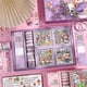 thumbnail image 3 of Matsuzay 100X Cute Sticker Memo Note Set de papelería multicolor de larga duración repetible pegar escuela estudiante accesorios pinturas, 3 of 6
