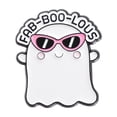 thumbnail image 1 of Broche Blanche Simple d'Halloween Mignonne Accessoires de Vêtements Épinglette de Col Fête Commémorative, 1 of 3