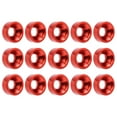 thumbnail image 2 of 15pcs M3 Countersunk Screw Washer Aluminium Alloy Concave Gasket Fit for RC ModelRed, 2 of 12