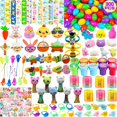 thumbnail image 1 of Huevos de Pascua con juguetes en el interior, a granel, 300 unidades para niños y niñas, 1 of 7
