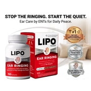 Lipo Flavonoid Ear Ringing Relief Supplement, 100 Caplets