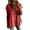 Red, variant on VBVC Women's Embroidered 3/4 Sleeve Blouse , Ladies' Casual Crew Neck Top , Summer Breathable Tunic Tops For Women,Black,S-2XL