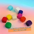 thumbnail image 4 of Nostalgic Stone Catching Game Hand-Eye Coordination Training Jacks Stone Colorful Traditional Dice Cube Grabbing Toy, 4 of 8