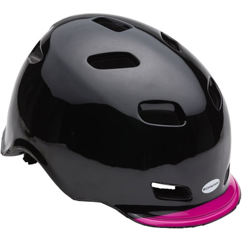 Function Women Commuter Helmet 14 Schwinn Fit White Magnetic EZ Snap Buckle