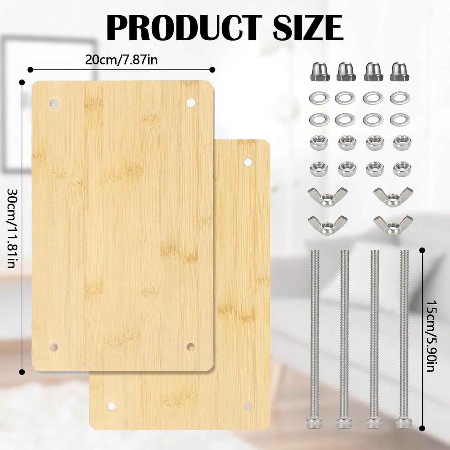 Wooden Book Press, 30 x 20 cm Book Press, Multifunctional Manual Sturdy Bookbinding Tool, Practical Bookbinding Accessories, DIY Bookbinding Labels, Wood Shape Factor, Upholstery Press for Home