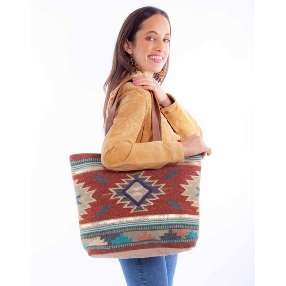 Scully Women's Woven Tote - B313 One Size