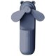 thumbnail image 2 of Mini ventilador de mano, ventilador de mano de doble hoja (azul), 2 of 4