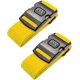 thumbnail image 1 of KAIYANG correas para equipaje, correas para maletas con cierre para viajes en avión, 1,97 x 71 pulgadas, color amarillo, 1 of 3