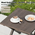 thumbnail image 5 of EAGLE PEAK Harbor Haven Outdoor Metal Side Table for Small Spaces Outdoor Patio Table, 5 of 11