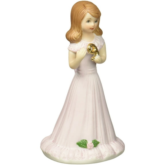 Enesco Growing Up Girls Brunette Age 9 Figurine, 5-Inch