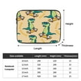 thumbnail image 3 of Cartoon Crocodile Portable Laptop Sleeve Compatible with MacBook Air Notebook Computer Case for Men Women College School Students, 3 of 7