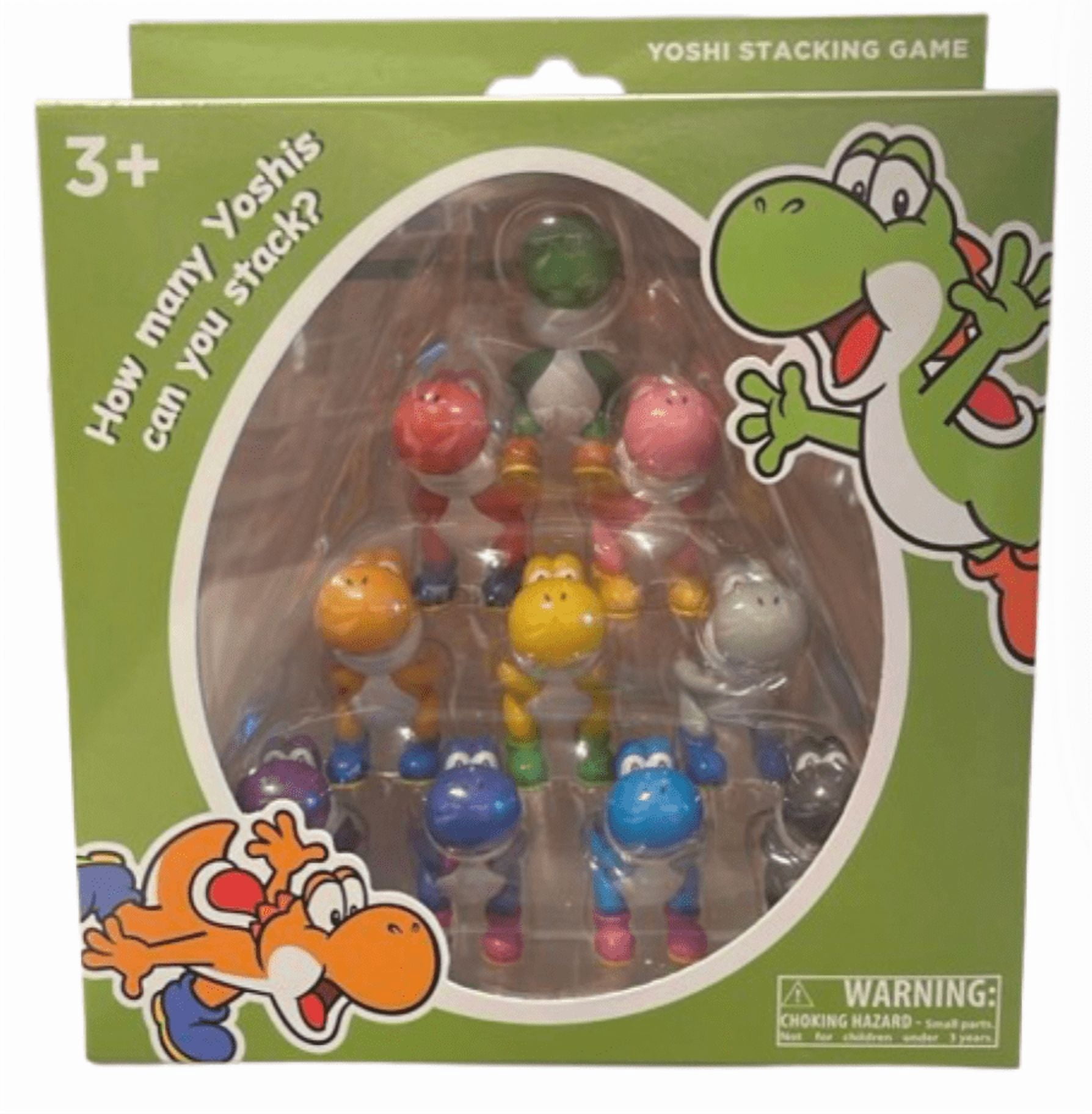 Universal Studios Super Nintendo World Yoshi Stacking Game Toy New