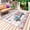 LightPink, variant on Spring Outdoor Rug 6x9 Ft - Reversible Patio Rug Outdoor Camping Rugs, Farmhouse Retro Truck Botanical Rose Butterfly Washable Indoor Outdoor Area Rugs, Non-Slip Outdoor Carpet Runner for Deck/Porch
