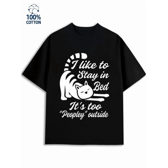 Cat Nap T-Shirt mens funny humor 180G 100% Cotton black sixty years old husband Trendy Unisex Shirt Graphic Tee tshirts Classic Unisex Shirt Crewneck tshirts Basic Unisex Shirt Short Sleeve tshirts