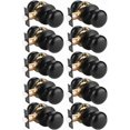 thumbnail image 1 of Matte Door Knob Passage Function Passage Door Knob for Hall and Closet Door Lockset NonLocking Round Ball Doorknob Colonial Style Door Handle Knob Left and Right Open, 1 of 6