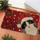 thumbnail image 2 of Xihbxyly Compras en línea Felpudo decorativo navideño antideslizante para interior y exterior, para puerta de entrada, baño, alfombra, 2 of 2