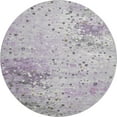 thumbnail image 2 of Addison Rugs Mayfield Premium Machine Washable Transitional Abstract Lavender Round Rug, 8' x 8', 2 of 6
