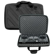 Pioneer DDJ-REV1 Scratch-Style 2-Channel DJ Controller for Serato DJ Lite - Black Bundle with DJ Case and Austin Bazaar Polishing Cloth
