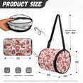 thumbnail image 7 of ZIATUBLE Strawberry Hanging Paper Towel Case Foldable Tissue Paper Dispenser Organizer Lightweight Camping Toilet Paper Holder Washable Paper Dust Cover Storage Bag Home Decor, 7 of 7