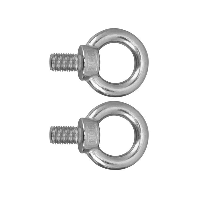 Eyebolts, Stainless Steel Eye Bolt Stainless Eye Bolt with 2Pcs for Electric Power