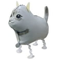 thumbnail image 1 of kurtrusly Ballon en Aluminium pour Chat Qui Marche Chat Chat, 1 of 9